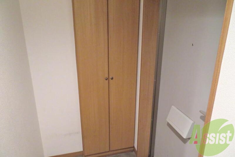 玄関　玄関は収納もあって片づけやすそう。