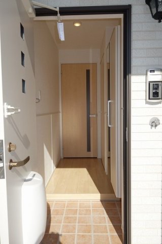 玄関　ゆったりとした玄関です