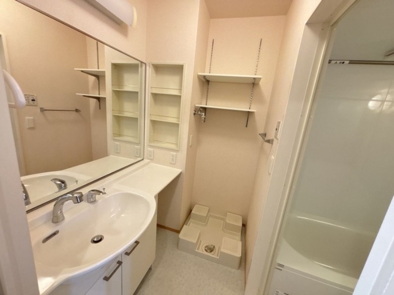 洗面設備　図面と現状に相違がある場合には現状を優先