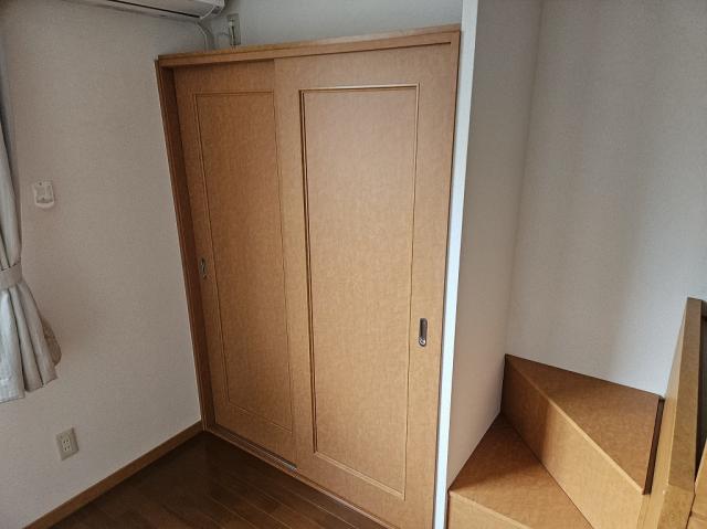 収納　※同タイプ部屋の写真です。