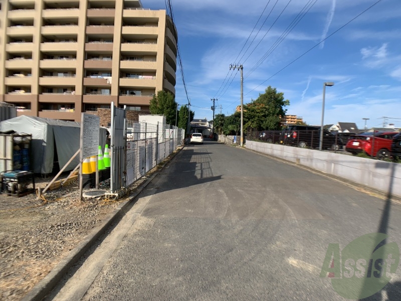 キッチン　物件はこちらに建設予定となっております。