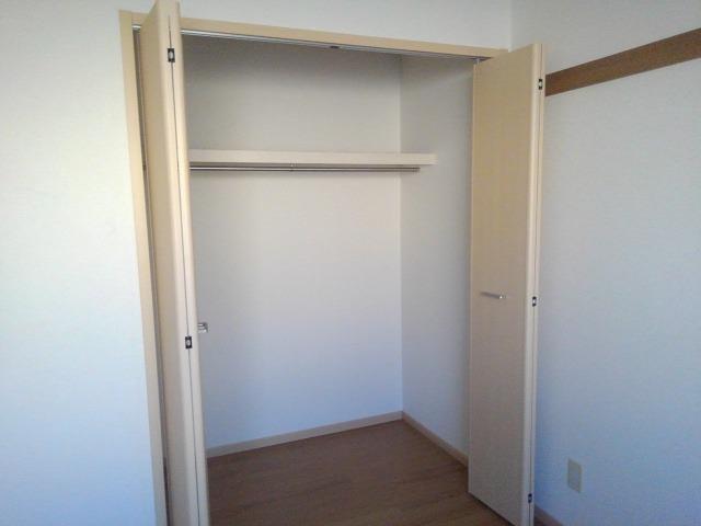 収納　たっぷりとした収納スペースです