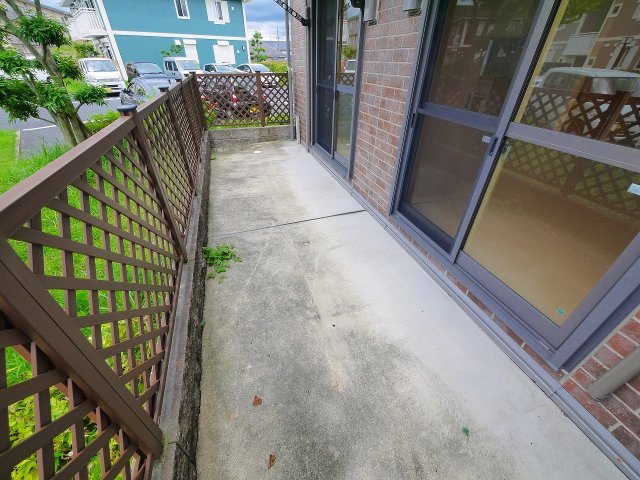 バルコニー　バルコニー付きです