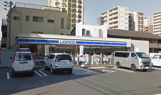 コンビニ　ローソン博多住吉四丁目店（コンビニ）まで297m