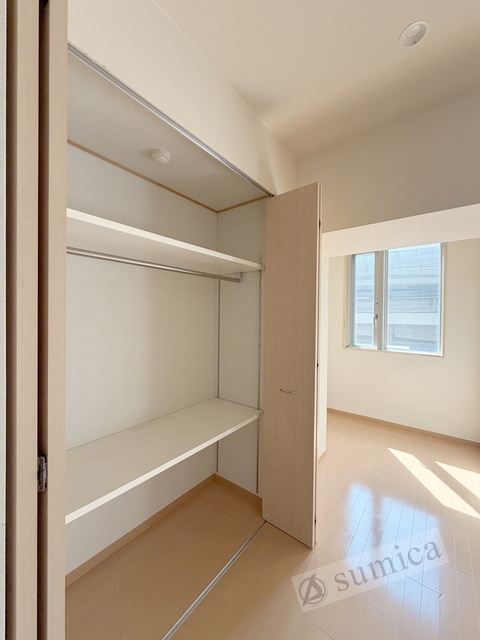 収納　たっぷりと収納できるクローゼット♪♪