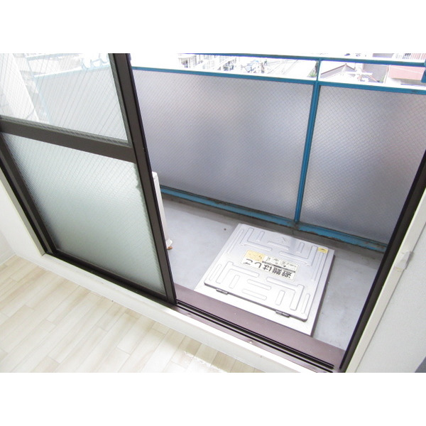 バルコニー　日当たり良好です