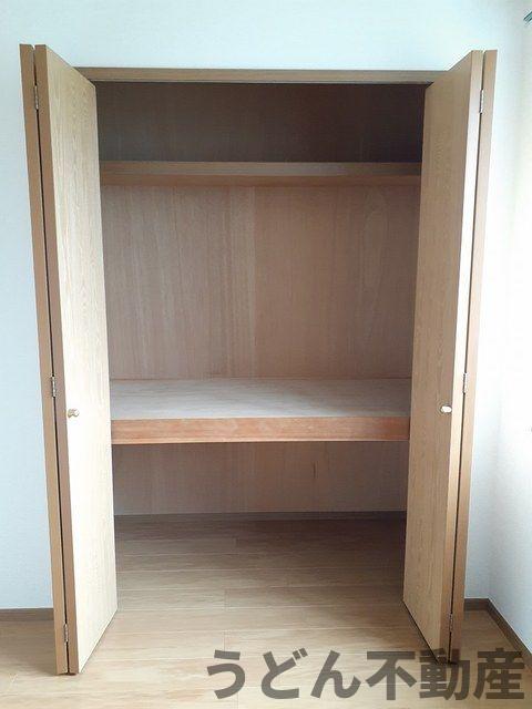 収納　うどん県のお部屋探しはうどん不動産へ うどんちゃんとLINE