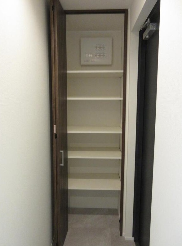 玄関　シューズボックスのある玄関