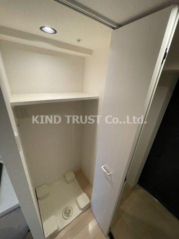 洗面設備　使いやすい独立洗面台です