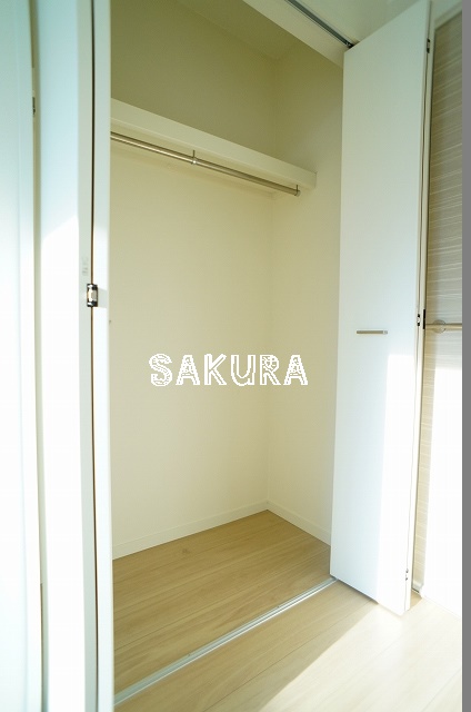 収納　お荷物の多い方でも安心のクローゼット付き♪