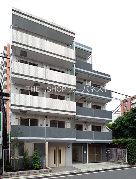 建物外観　インターネット使用料無料の分譲賃貸マンション