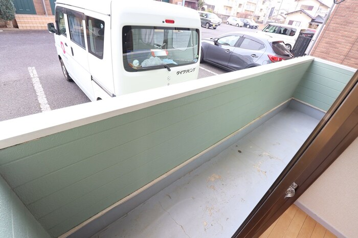 バルコニー　バルコニー付きです