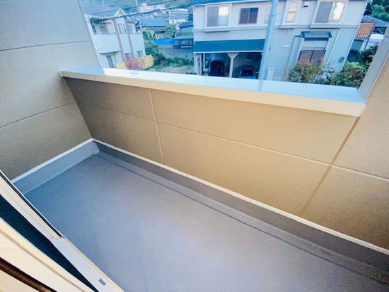 バルコニー　※別部屋の写真です