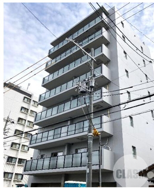 建物外観　全室角部屋です♪