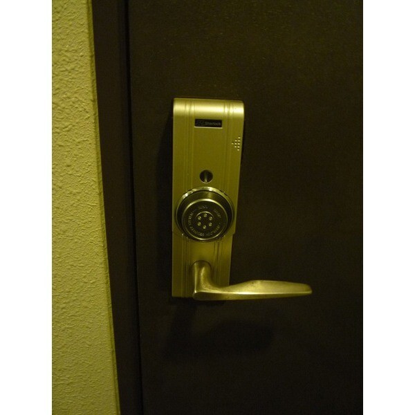 セキュリティ　※同タイプ別号室の画像です