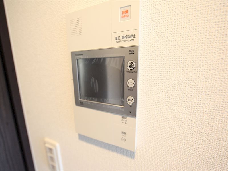 セキュリティ　ＴＶモニター付インターホン完備