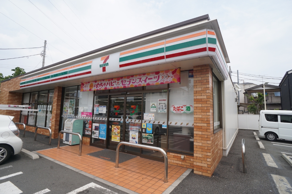 コンビニ　セブンイレブン 足立青井5丁目店（コンビニ）まで400m