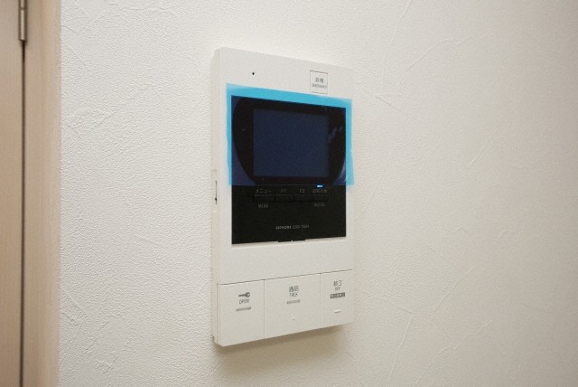 セキュリティ　モニター付きインターホンです