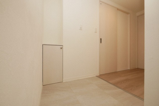 玄関　ゆったりとした玄関です