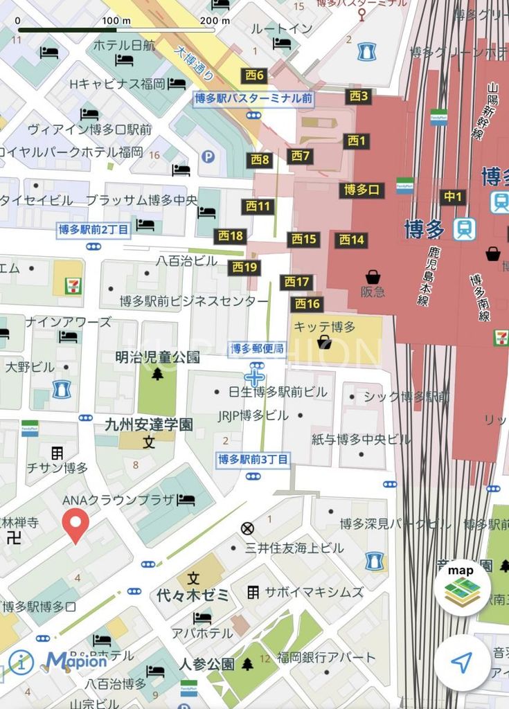 その他　博多駅の博多口側になります。