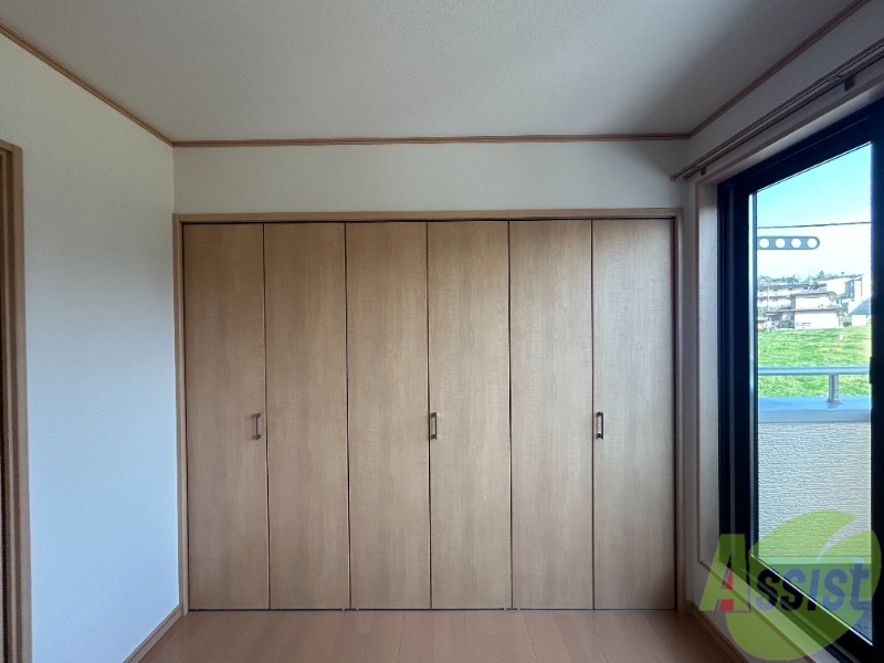 収納　ここに収納があります。収納があると部屋が広く使えます。