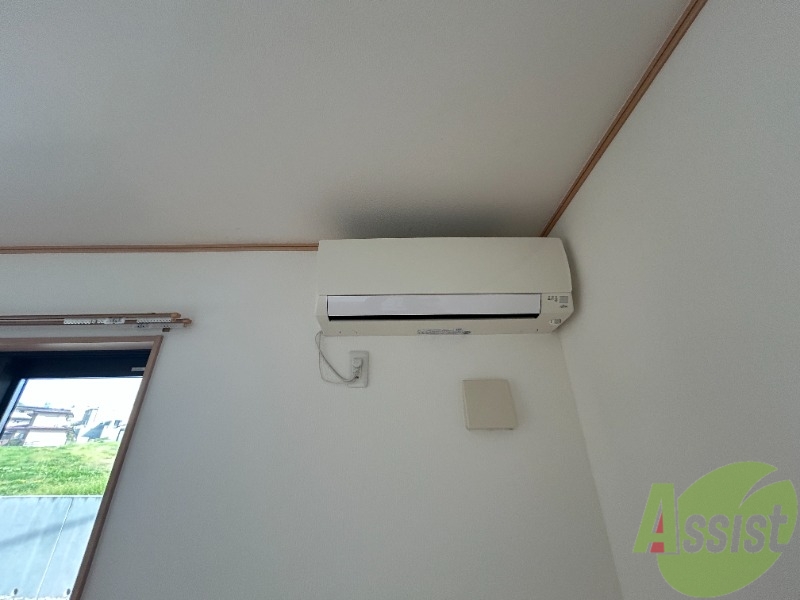 その他設備　エアコンが付いていますので寒暖対策もばっちり。