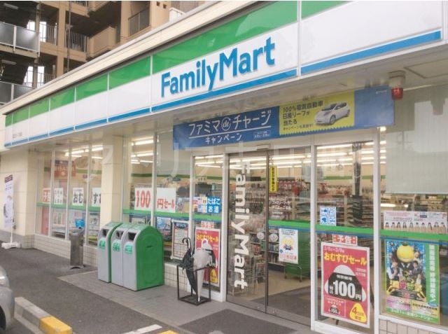 コンビニ　ファミリーマート深江北一丁目店（コンビニ）まで186m