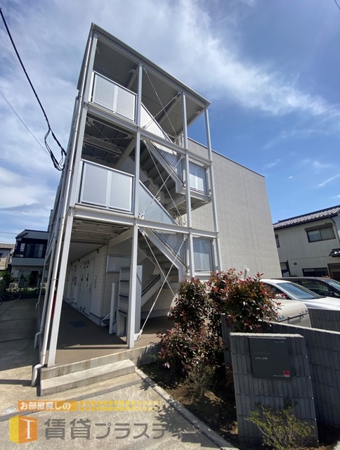 建物外観　ホームセキュリティーも全部屋完備。