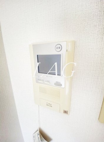 セキュリティ　モニター付きインターフォンです。