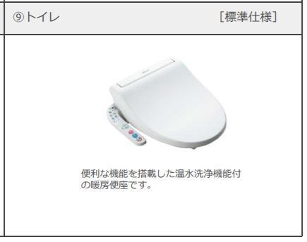 トイレ　シャワー付トイレ（イメージ）