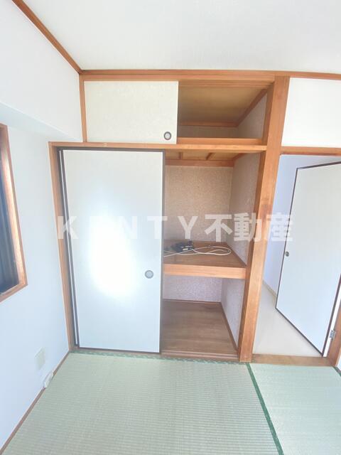 収納　ちょっとした収納スペースも充実しています