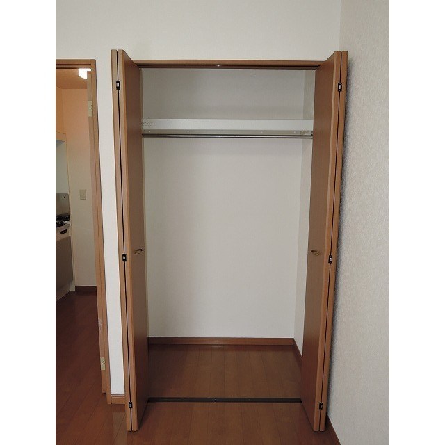 収納　クローゼット完備です。