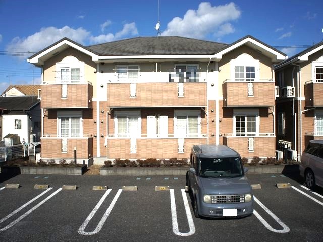 建物外観　オシャレな外観が特徴の賃貸住宅です♪