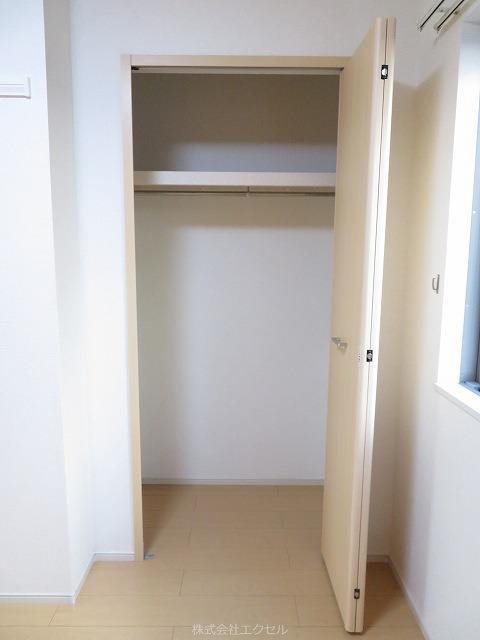 収納　クローゼットです。