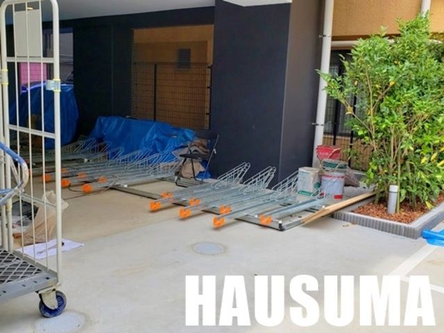 駐車場　駐輪場