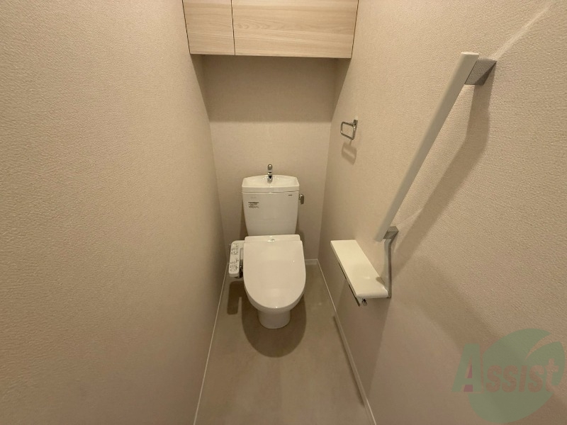 トイレ　トイレはウォシュレット付きです。シャワートイレは嬉しいですね