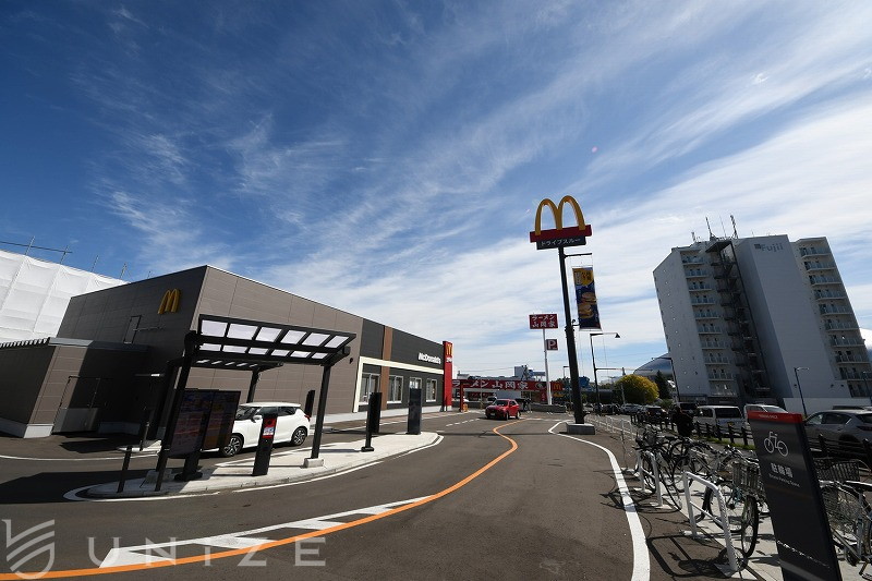 飲食店　マクドナルド36号札幌月寒店（飲食店）まで126m