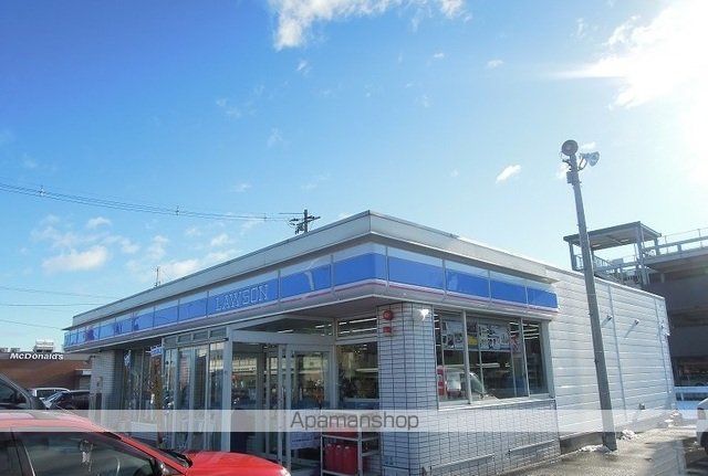 コンビニ　ローソン八戸西郵便局前店（コンビニ）まで400m