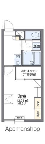 レオパレス新琴似6条の間取り写真