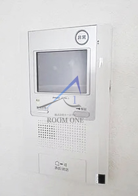 セキュリティ　モニター付きインターホンです。
