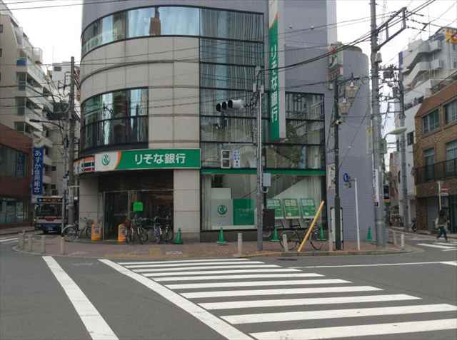 銀行　りそな銀行　蒲田支店（銀行）まで137m