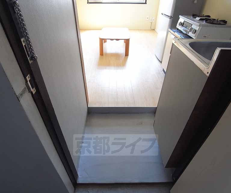 玄関　・お問い合わせは京都ライフまで・