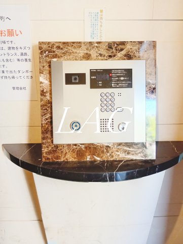 セキュリティ　オートロックです。