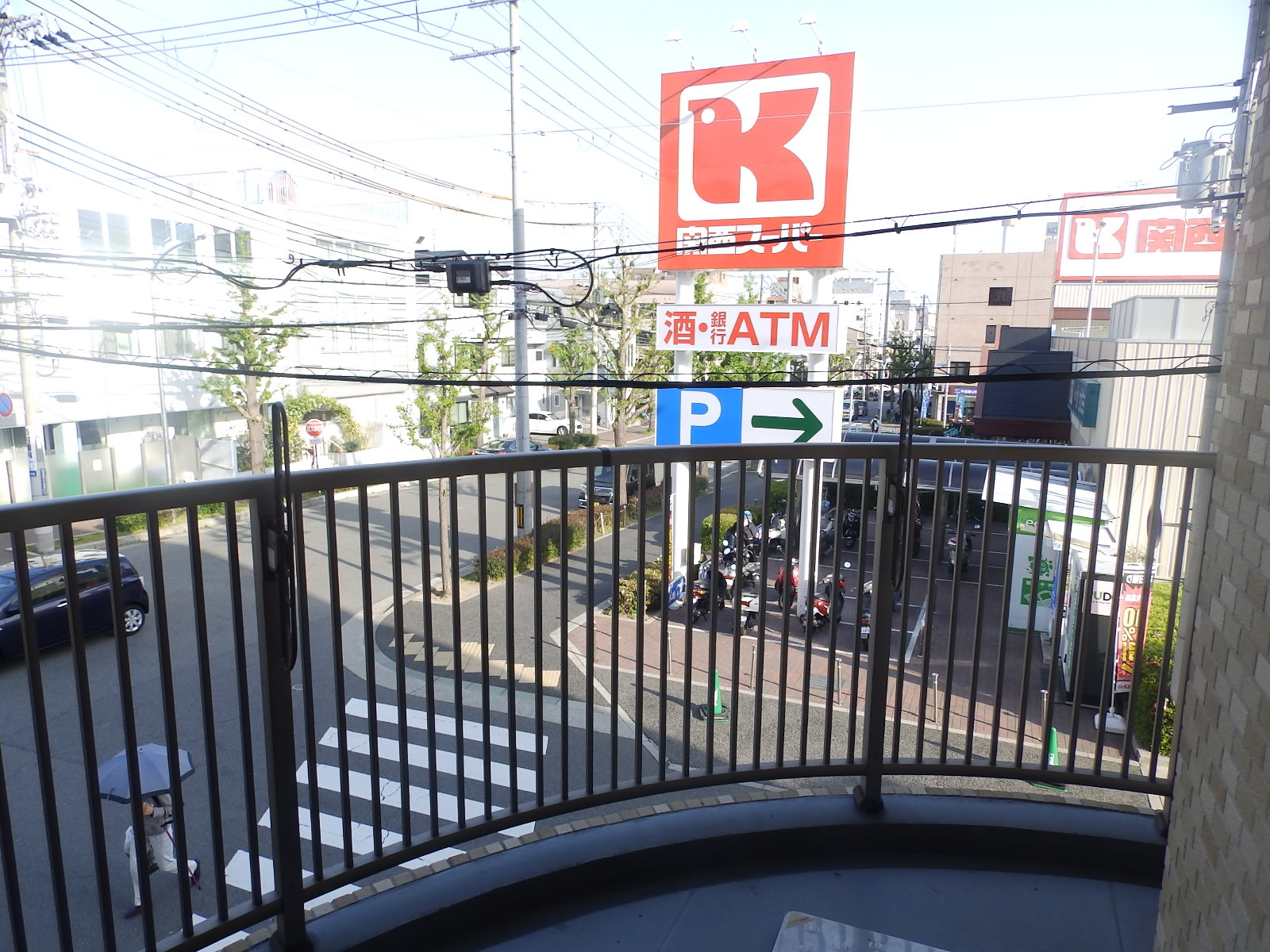 眺望　トーホー目の前です