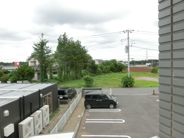 眺望　緑が多い環境です