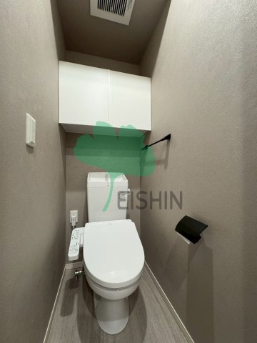 トイレ　清潔感のあるトイレです。