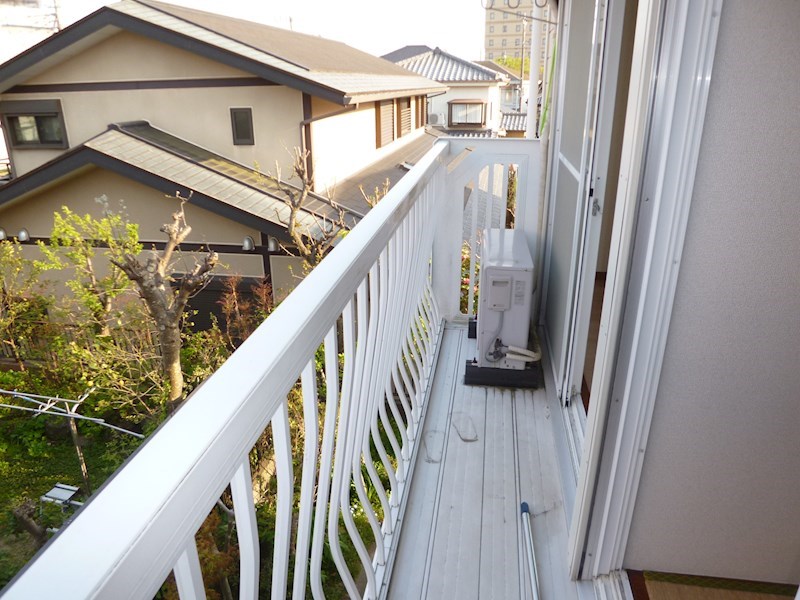 バルコニー　※他号室の参考写真となります。