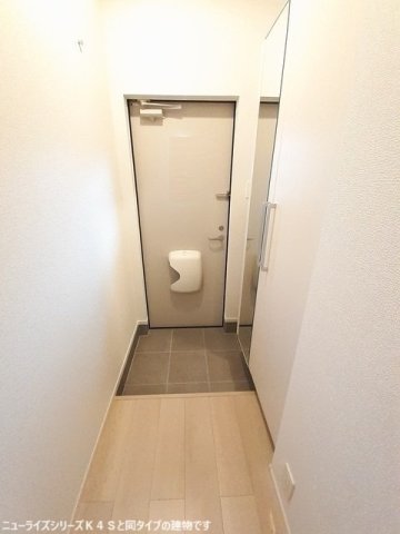 玄関　明るい玄関です