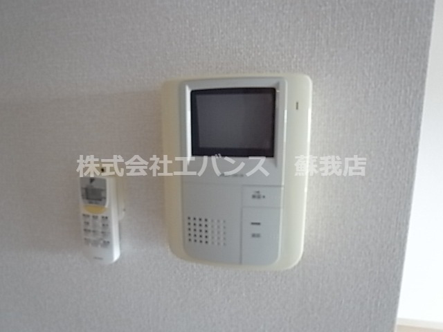 セキュリティ　モニター付きインターホンです