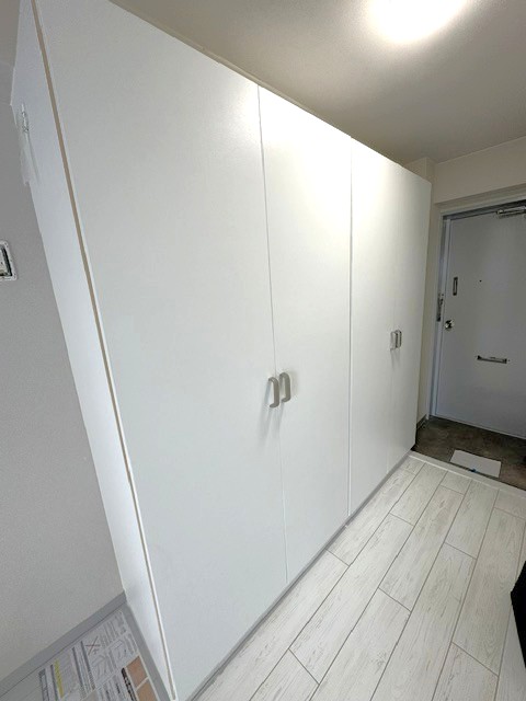 収納　豊富な収納があり可動式で自由なレイアウト